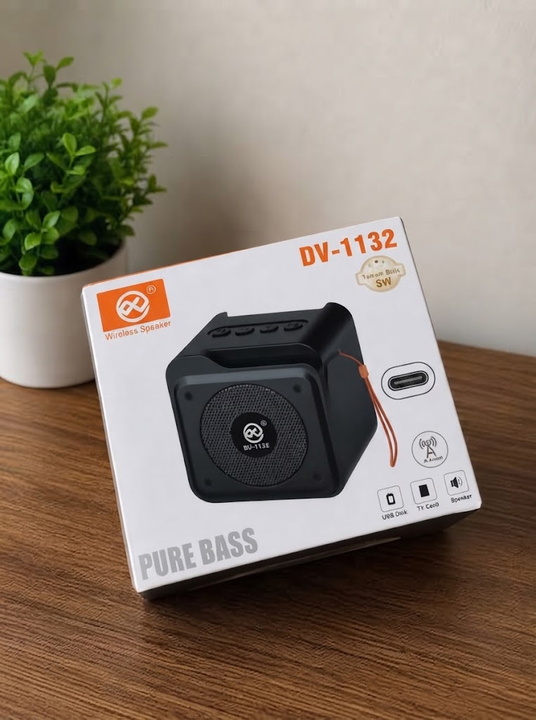 DV-1132 Mini Pure Bass Wireless Bluetooth Speaker