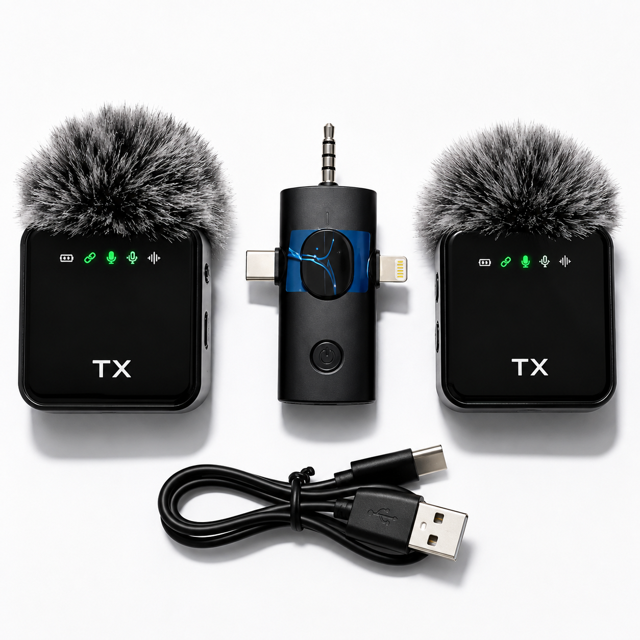F11-2 Professional Wireless Lavalier Microphone - Image 3
