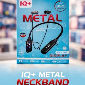 IQ+ Metal Neckband Wireless Earphone
