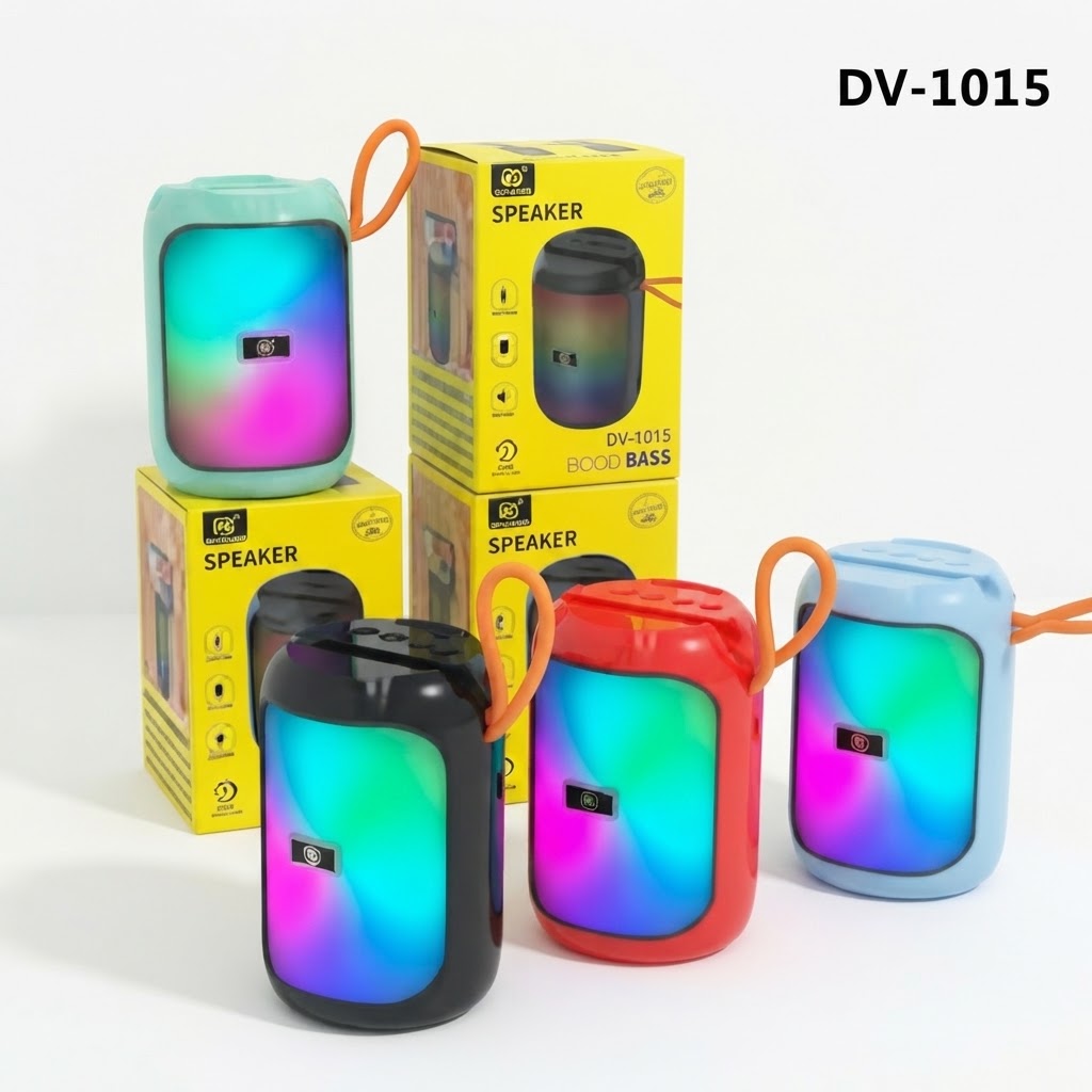 DV-1015 RGB Portable Bluetooth Speaker - Image 3