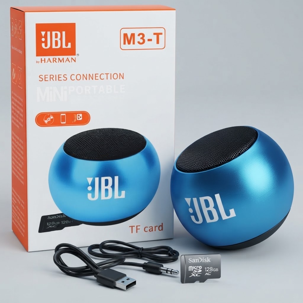 JBL M3-T Mini Wireless Portable Bluetooth Speaker
