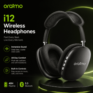 Oraimo i12 Pure Bass Wireless Bluetooth Headphone