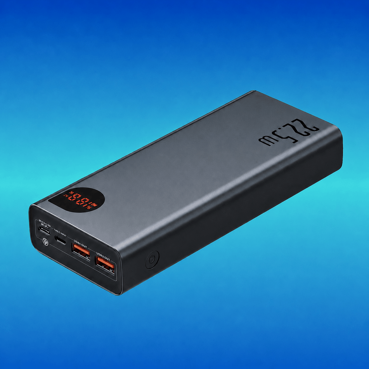 Baseus PPADM20S 20000mah Adaman Metal Fast Charging Power Bank Black (22.5W) - Image 3