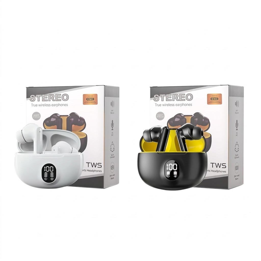 895B Stereo ENC TWS Wireless Earbuds β Bluetooth Earphones - Image 3