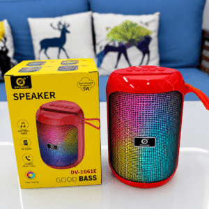 DV-1015 Portable Bluetooth Speaker with RGB Light and Phone Holder