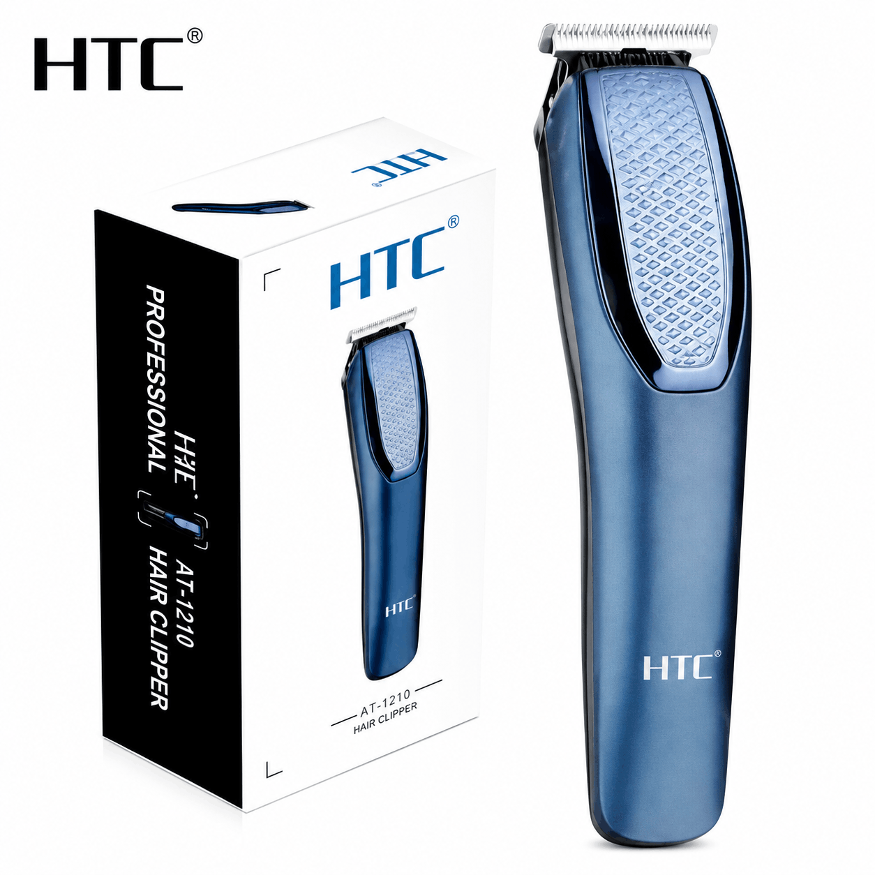 HTC AT-1210 Rechargeable Beard and Hair Trimmer for Men