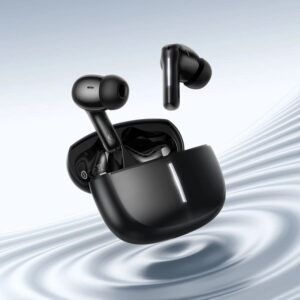 Hoco EQ34 Plus Rima ANC+ENC TWS Earbuds in black and white