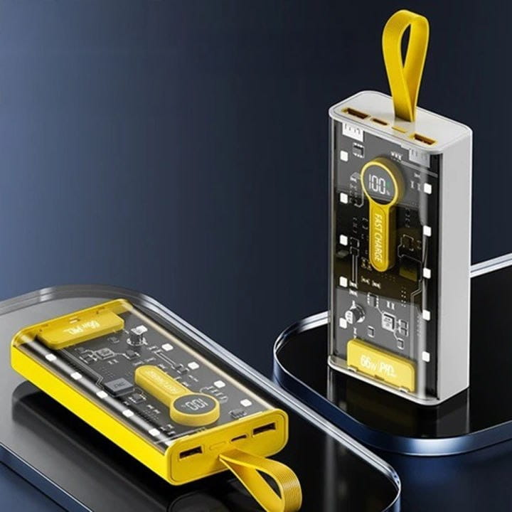 Transparent 20000mAh Fast Charging Power Bank - Image 2