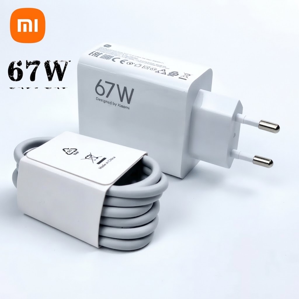 Xiaomi Mi 67W Fast Charger with Type-C Cable – White - Image 2
