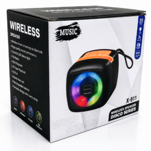 X-911 Portable Mini Bluetooth Speaker with FM Radio, USB and TF Card