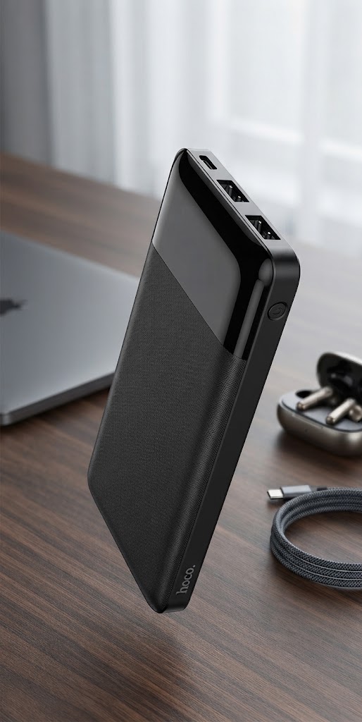 Hoco J72 Easy Travel 10000mAh Dual USB Power Bank with LED Indicator - Image 5