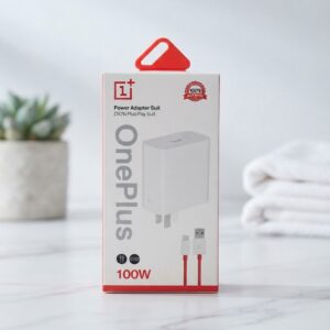OnePlus 100W SUPERVOOC Fast Charger with Type-C Cable