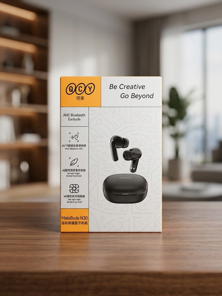QCY MeloBuds N30 HT16 45dB ANC TWS Wireless Earbuds