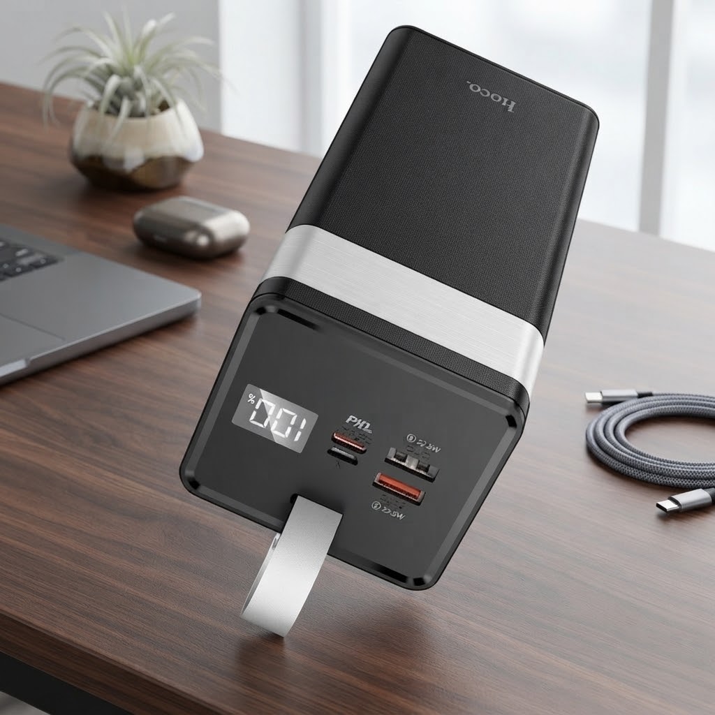 Hoco J86A Powermaster 50000mAh 22.5W Fast Charging Power Bank - Image 2