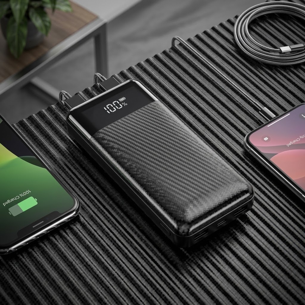 Hoco J72A Easy Travel 20000mAh Power Bank – 10W Dual USB - Image 4