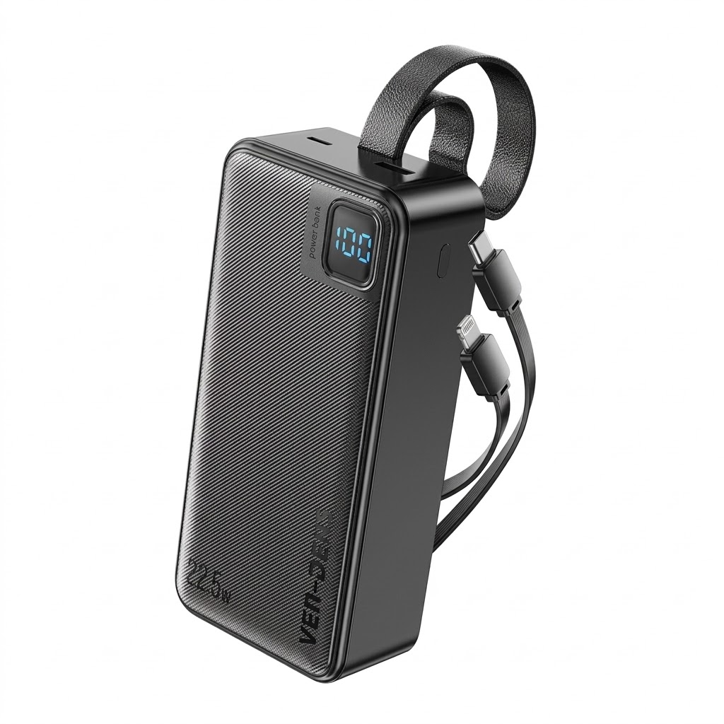 VEN-DENS VD-PB062 30000mAh 22.5W Fast Charging Power Bank - Image 2