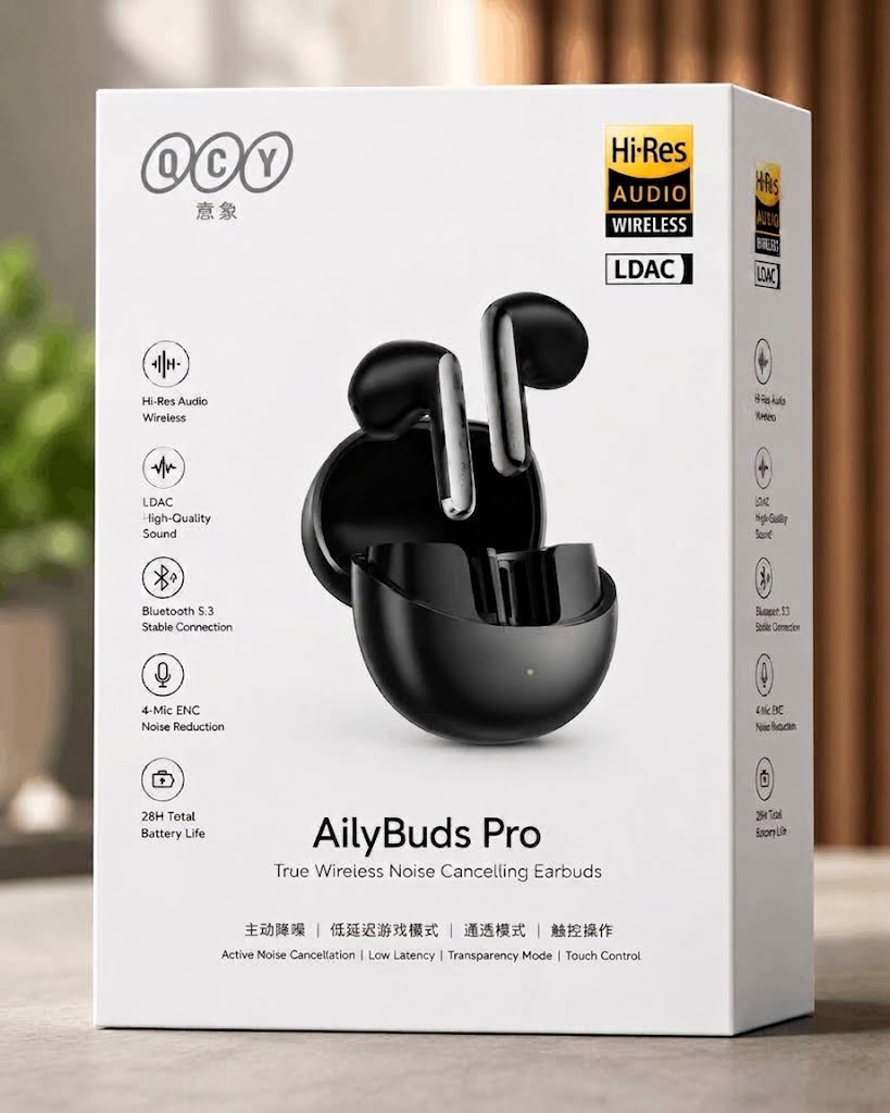 QCY HT10 AilyBuds Pro ANC TWS Wireless Earbuds