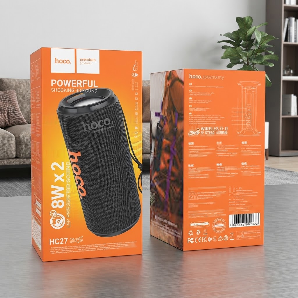 Hoco HC27 Soundful Sports 16W Portable Wireless Bluetooth Speaker - Image 4