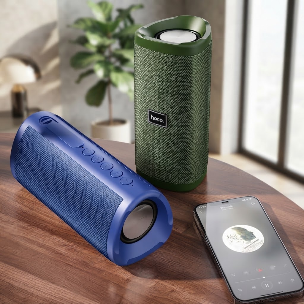 Hoco HC4 Bella 10W Portable Wireless Bluetooth Speaker - Image 4