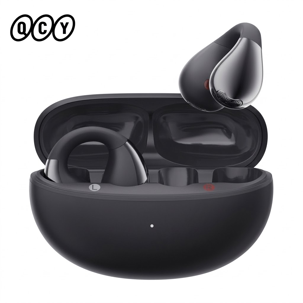 QCY Crossky C30 Open-Ear Clip Wireless Earbuds - Image 2
