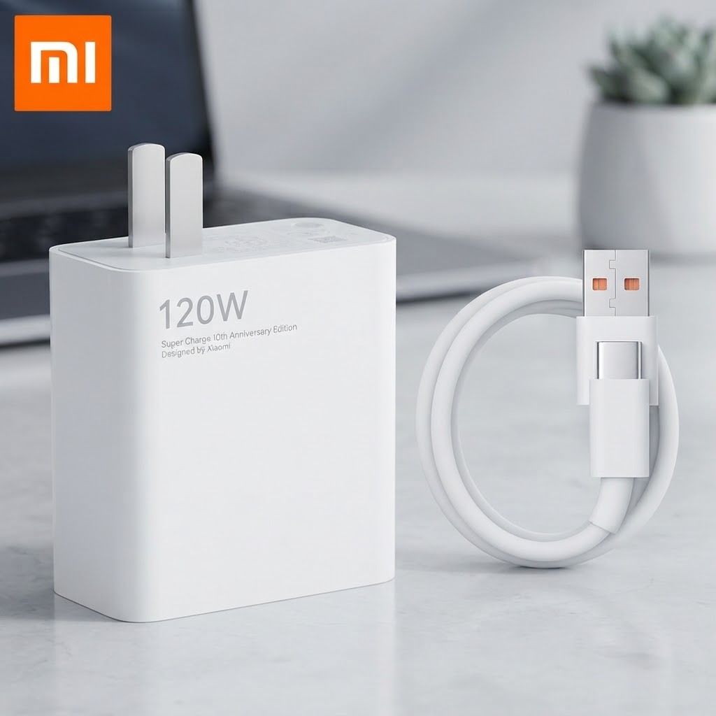 Xiaomi 120W HyperCharge Fast Charger with Type-C Cable - Image 3