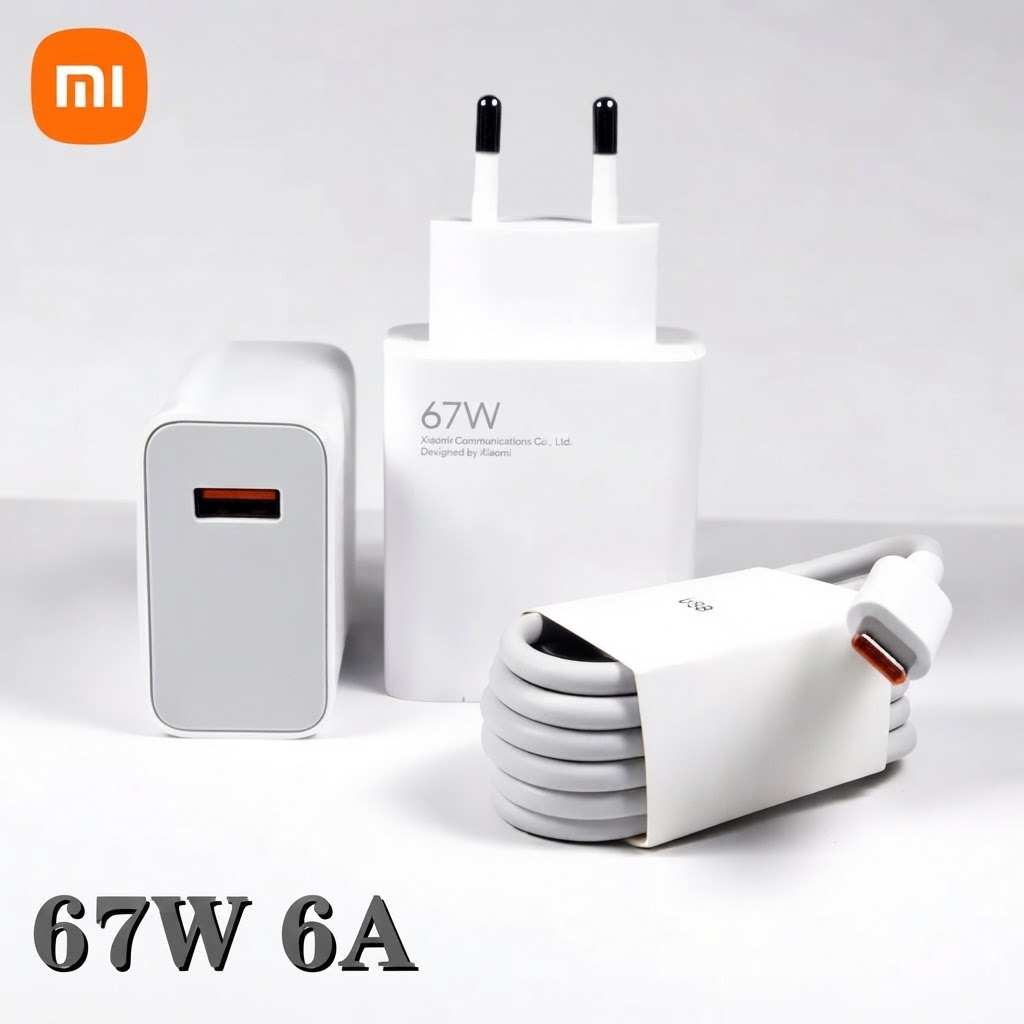 Xiaomi Redmi Mi 67W HyperCharge Fast Charger with Type-C Cable - Image 4