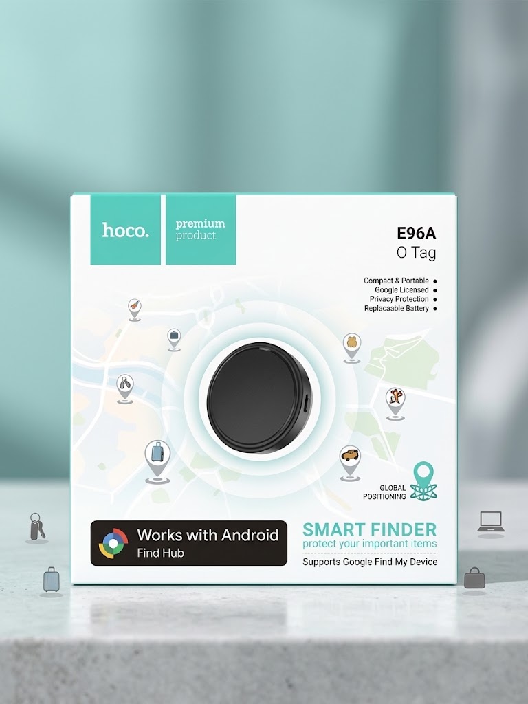Hoco E96A Busca Smart Anti-Lost Tracker for Android with Google Find My