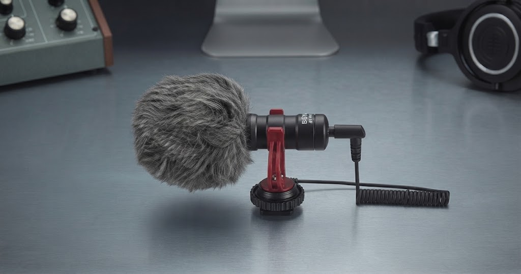 BOYA BY-MM1 Universal Cardioid On-Camera Microphone - Image 3