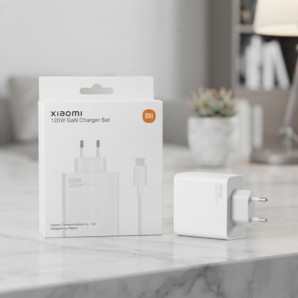 Xiaomi 120W HyperCharge Fast Charger with Type-C Cable