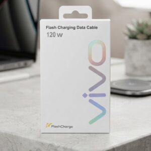 vivo 120W FlashCharge Adapter with Type-C Cable