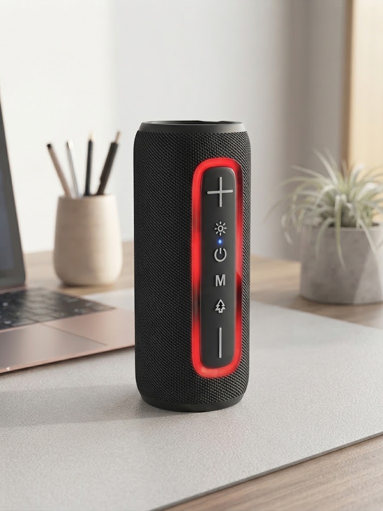 Hoco HC36 Brocade 10W Portable Wireless Bluetooth Speaker - Image 4