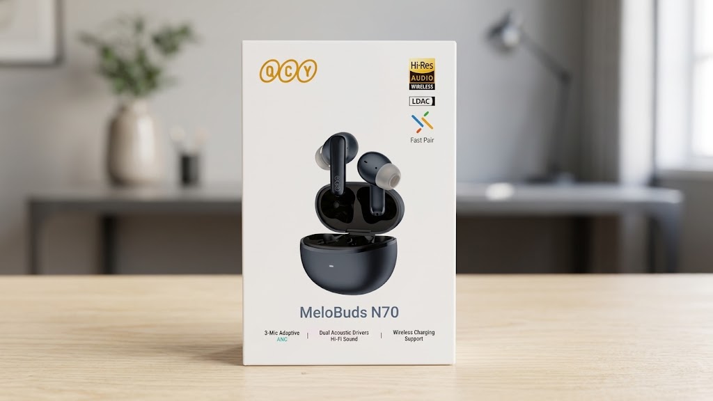 QCY MeloBuds N70 HT18 ANC Wireless Earbuds
