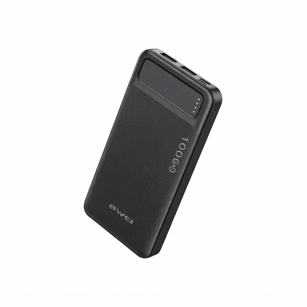 Awei P5K 10000mAh Dual USB Fast Charging Power Bank - Image 3