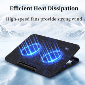 13–17 Inch Aluminum Alloy Laptop Cooling Pad with Fan