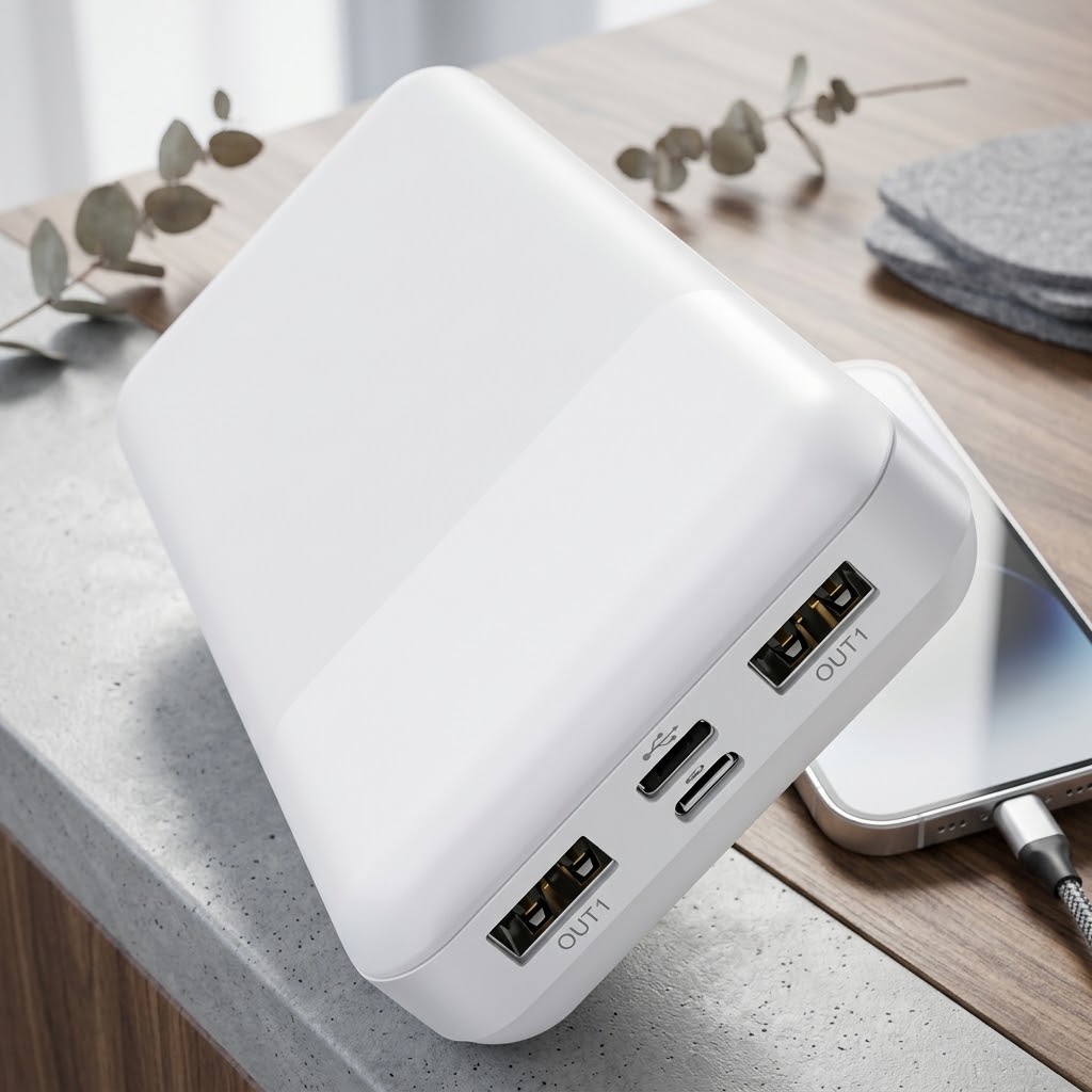 Hoco J72A Easy Travel 20000mAh Power Bank – 10W Dual USB - Image 3