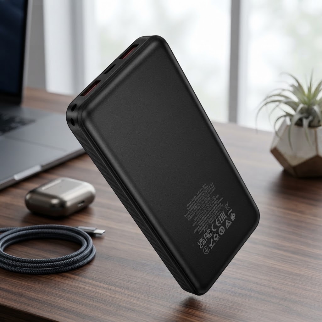 Hoco J154 Victorious 10000mAh 22.5W + PD20W Slim Fast Charging Power Bank - Image 4