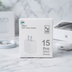iPhone 15 Pro Max 35W USB-C Power Adapter