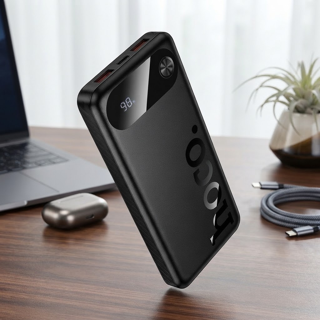Hoco J154 Victorious 10000mAh 22.5W + PD20W Slim Fast Charging Power Bank - Image 3