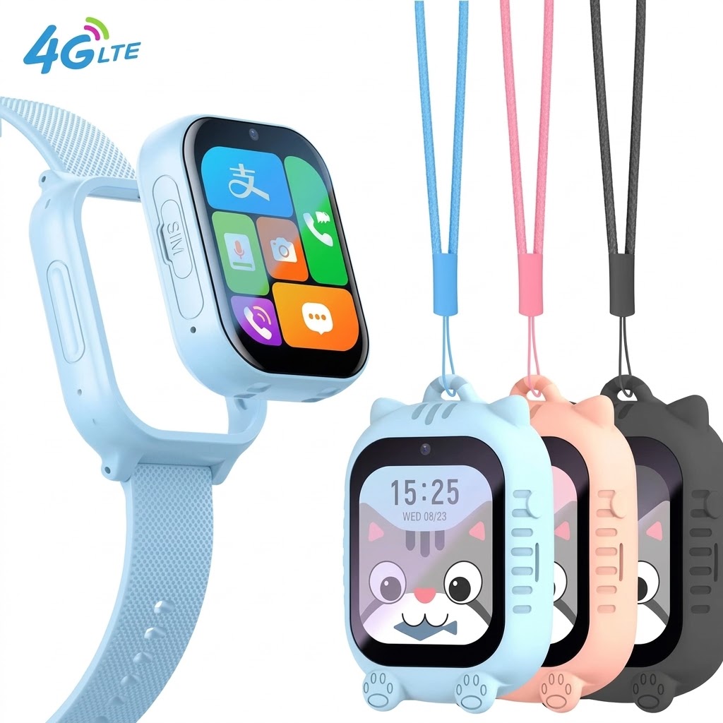K26 4G Kids Smart Watch with GPS Tracker, Video Calling & SOS - Image 3