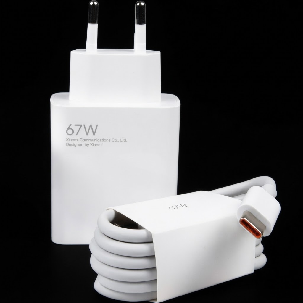 Xiaomi Mi 67W Fast Charger with Type-C Cable – White - Image 3