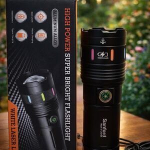 Sanford SDN07 Super Bright Rechargeable LED Flashlight