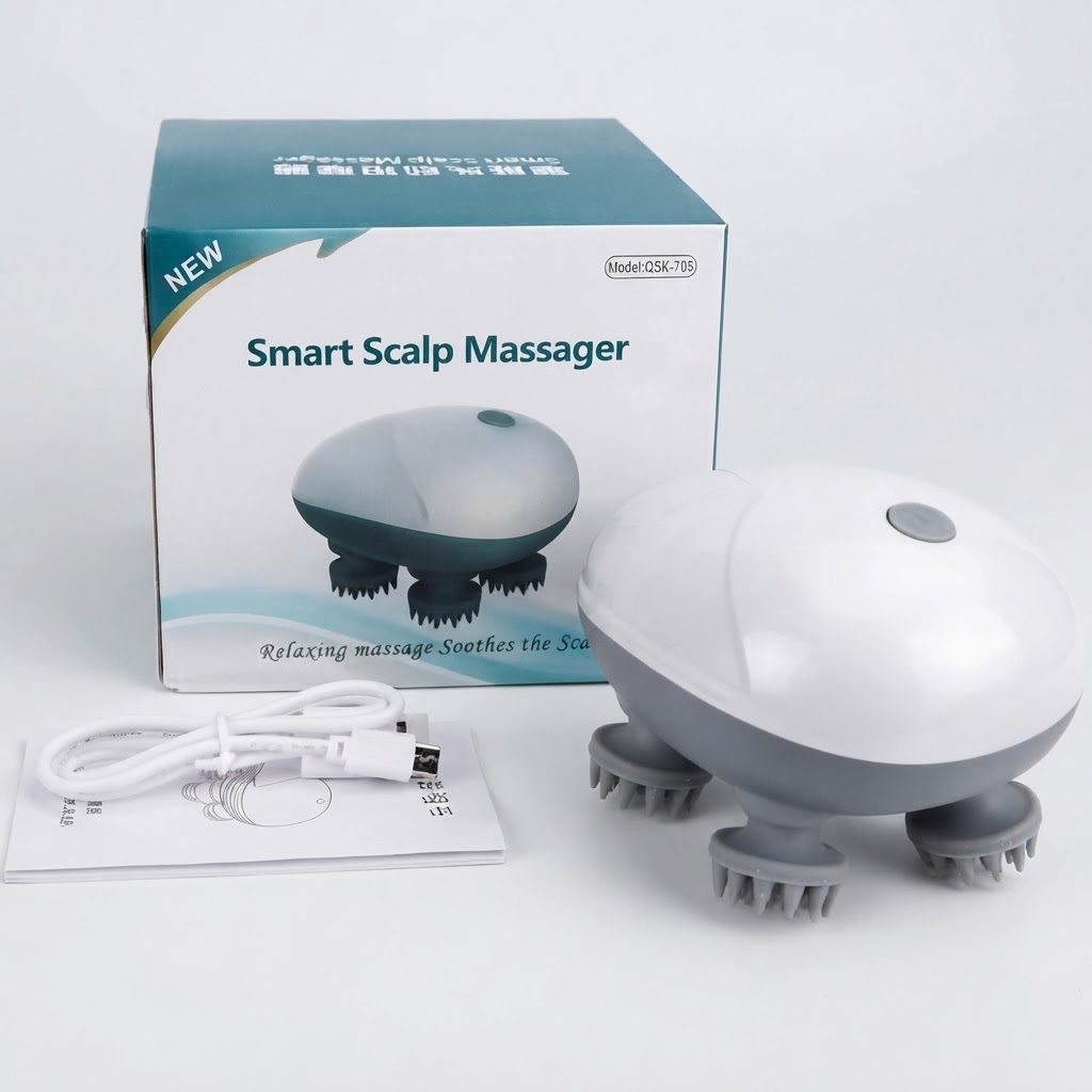 Blueidea Smart Rechargeable Scalp & Head Massager - Image 3