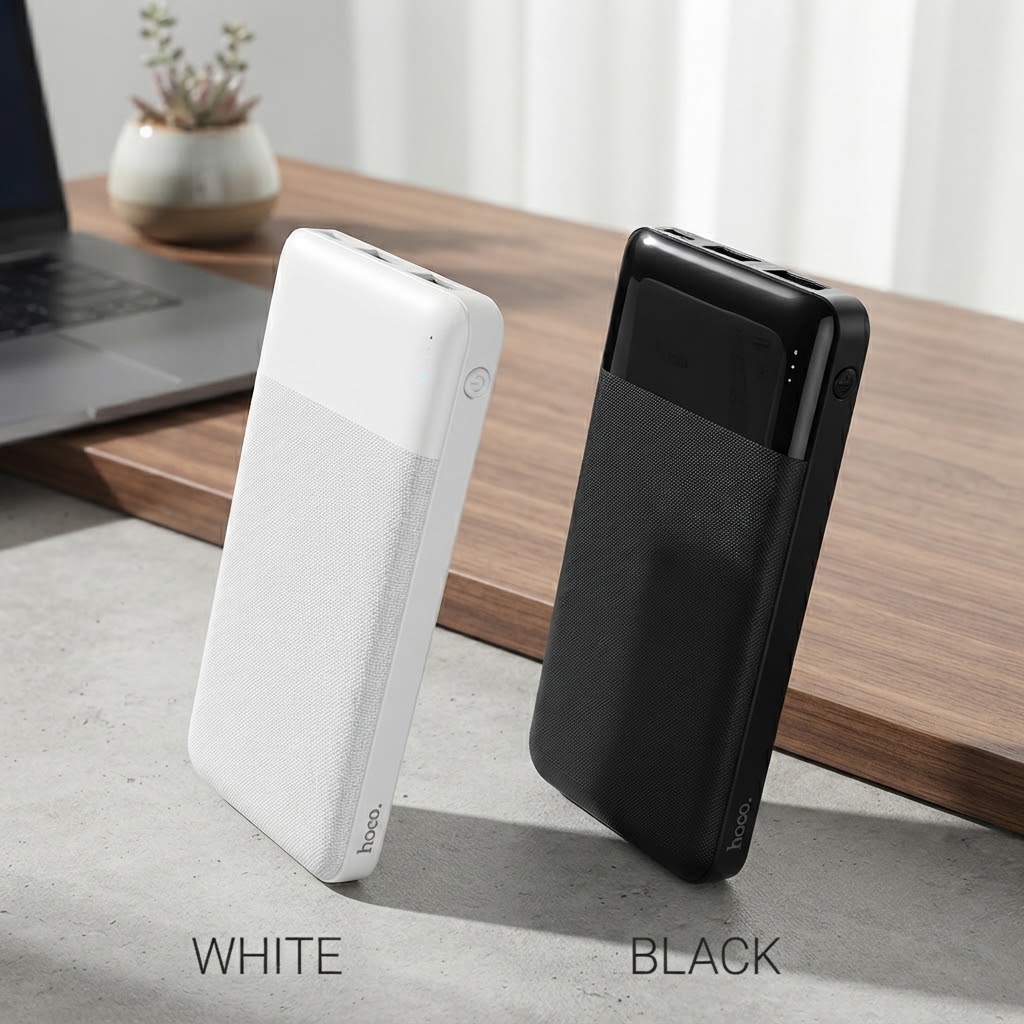 Hoco J72 Easy Travel 10000mAh Dual USB Power Bank with LED Indicator - Image 2