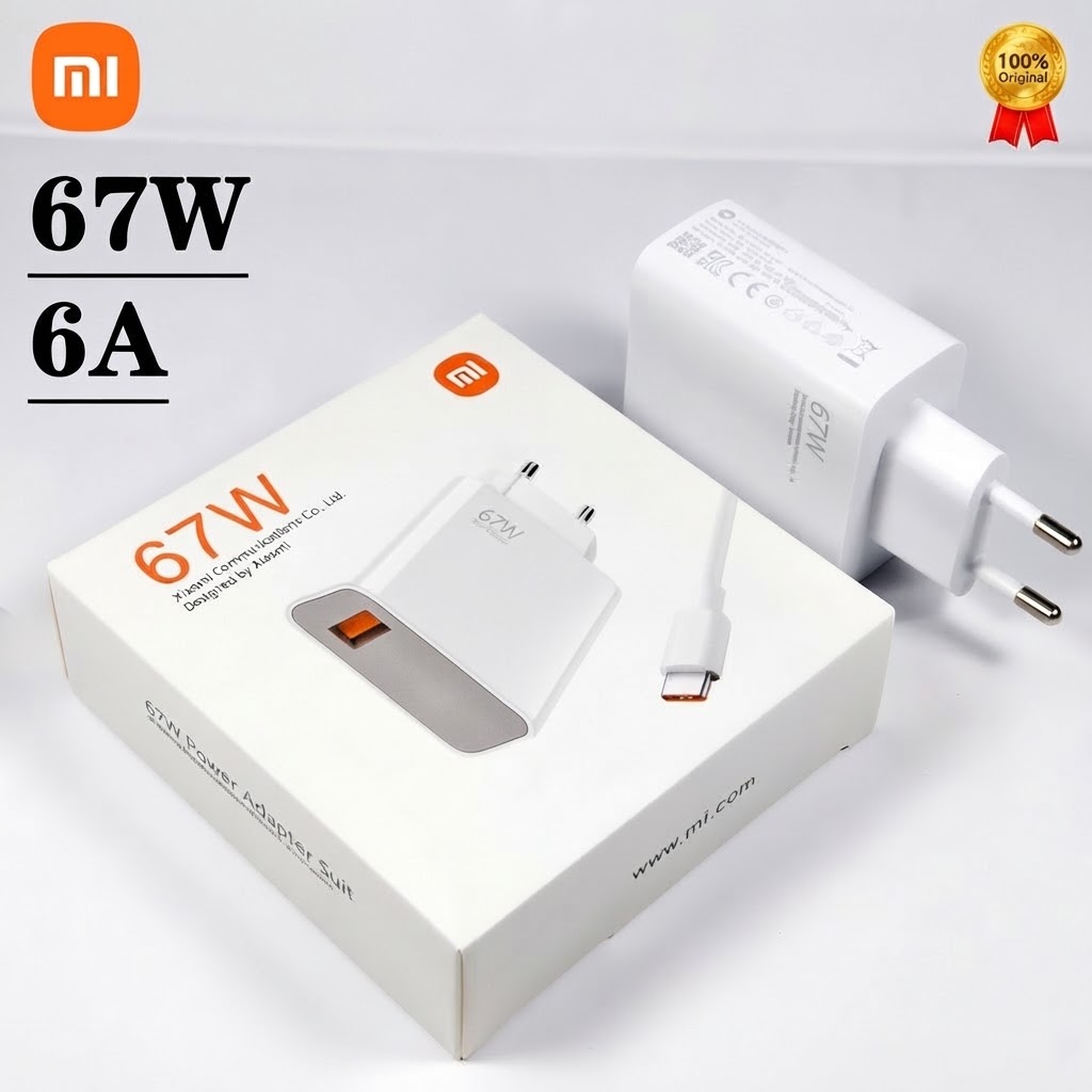 Xiaomi Redmi Mi 67W HyperCharge Fast Charger with Type-C Cable