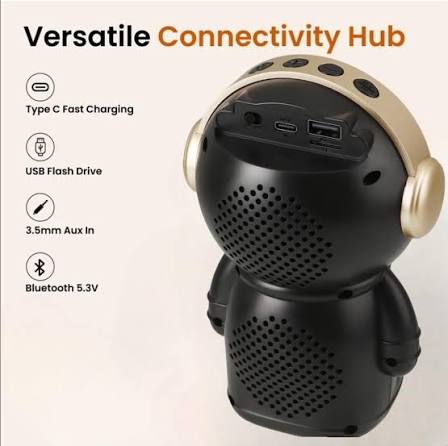 Wrader X808 RGB Portable Bluetooth Speaker - Image 4